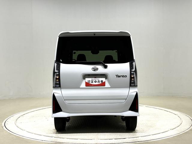 タントカスタムＲＳ　　キーフリーシステム　バックカメラＬＥＤオートライト　パワースライドドアウェルカムオープン機能　電動パーキングブレーキ　運転席助手席シートヒーター　アルミホイール　キーフリーシステム　　オート電動格納式ドアミラー　ステアリングスイッチ（広島県）の中古車