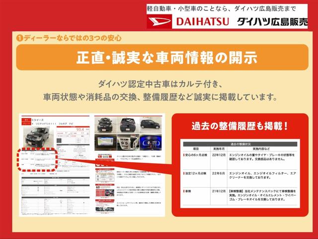 ムーヴキャンバスストライプスＧ　電動パーキングブレーキＬＥＤオートライト・フォグランプ　電動パーキングブレーキ　プッシュボタンスタート　セキュリティアラーム　バックカメラ　両側パワースライドドアウエルカムオープン機能　オート電動格納式ドアミラー（広島県）の中古車