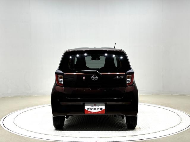ミライースＸ　リミテッドＳＡIII　バックモニター　ＬＥＤヘッドライトＬＥＤヘッドランプ　セキュリティアラーム　コーナーセンサー　１４インチフルホイールキャップ　キーレスエントリー　電動格納式ドアミラー　ショツピングフック　マニュアルエアコン（広島県）の中古車