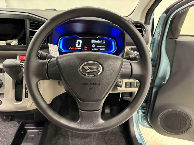 ミライースＸ　リミテッドＳＡIII　バックカメラ　オートライトＬＥＤヘッドランプ　セキュリティアラーム　コーナーセンサー　１４インチフルホイールキャップ　キーレスエントリー　電動格納式ドアミラー　ショツピングフック　マニュアルエアコン（広島県）の中古車