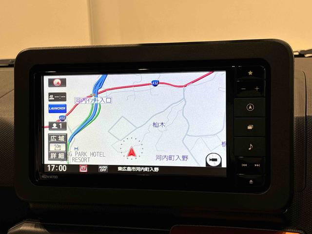 タフトＧスカイフィールトップ　ＬＥＤオートライト　運転席／助手席シートヒーター　プッシュボタンスタート　キーフリーシステム　電動パーキングブレーキ　ナビ　バックカメラ　ＥＴＣ　１５インチアルミホイール（広島県）の中古車