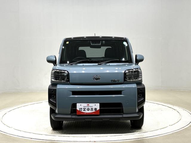 タフトＧスカイフィールトップ　ＬＥＤオートライト　運転席／助手席シートヒーター　プッシュボタンスタート　キーフリーシステム　電動パーキングブレーキ　ナビ　バックカメラ　ＥＴＣ　１５インチアルミホイール（広島県）の中古車
