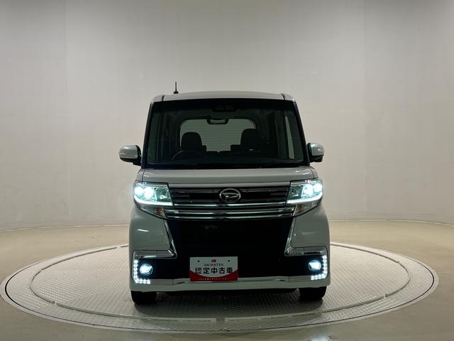 タントカスタムＲＳ　トップエディションＳＡIII　ナビ　ドラレコＬＥＤオートライト　　オート電動格納式ドアミラー　アルミホイール　格納式リヤサンシェード　運転席シートヒーター　オートエアコン　シートリフター　キーフリーシステム（広島県）の中古車