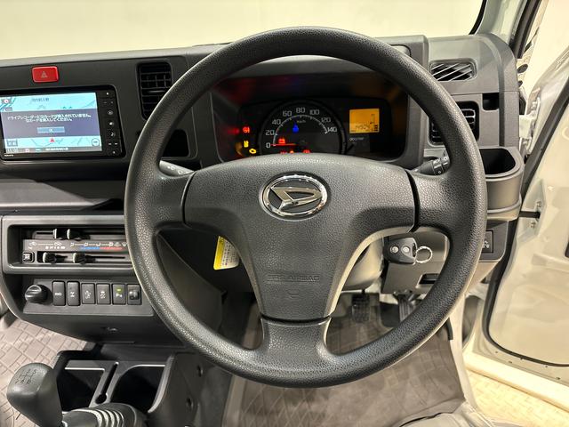 ハイゼットトラックエクストラＳＡIIIｔ　ナビ　バックカメラ　ドラレコＬＥＤヘッドランプ　ＬＥＤフォグランプ　トップシェイドガラス　大型荷台作業灯　運転席ＳＲＳエアバック　パワーウインドウ　キーレスエントリー　パワードアロック　バックソナー　ＶＳＣ＆ＴＲＣ（広島県）の中古車