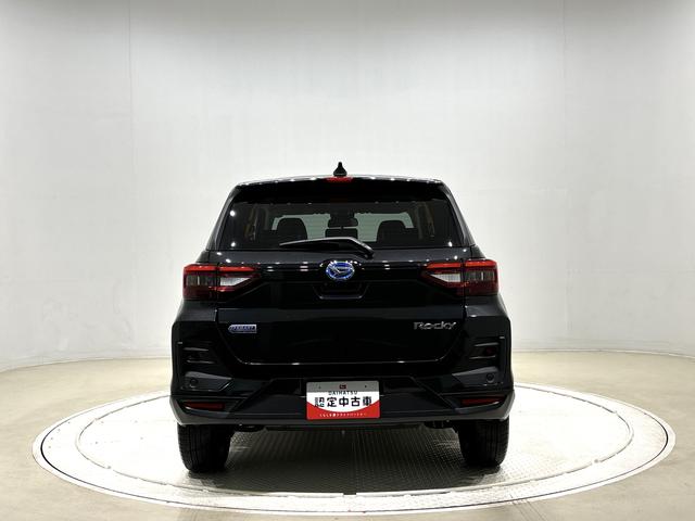 ロッキープレミアムＧ　ＨＥＶ　電動パーキングブレーキＬＥＤヘッドランプ・フォグランプ　全車速追従機能付アダプティブクルーズコントロール　レーンキープコントロール　アルミホイール　シートヒーター　プッシュスタート（広島県）の中古車