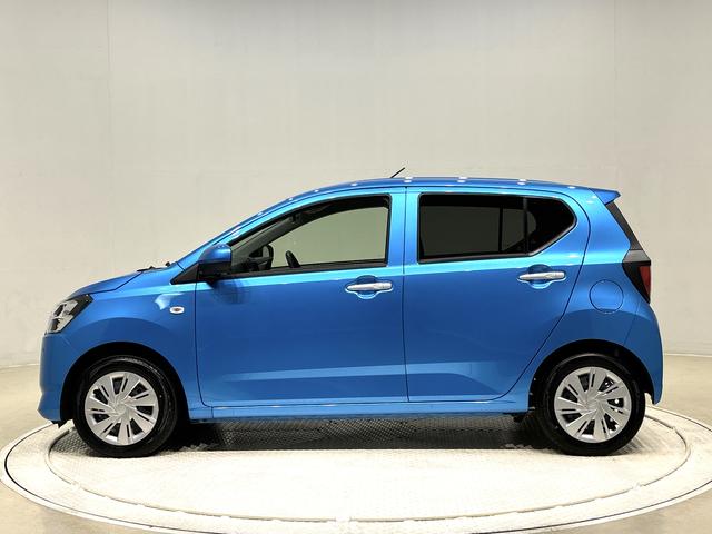 ミライースＸ　リミテッドＳＡIII　バックカメラ　電動格納ドアミラーＬＥＤヘッドランプ　セキュリティアラーム　コーナーセンサー　１４インチフルホイールキャップ　キーレスエントリー　電動格納式ドアミラー　ショツピングフック　マニュアルエアコン（広島県）の中古車