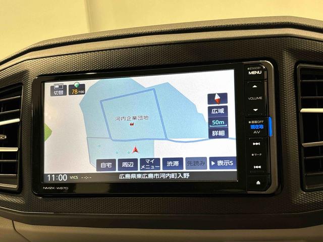 ミライースＧ　ＳＡIII　純正ナビゲーション　ドライブレコーダーバックカメラ　ＥＴＣ車載器　ＭＯＭＯステアリングホイール　運転席・助手席シートヒーター　オートライト　運転席シートリフター　ＬＥＤヘッドランプ　純正アルミホイール（広島県）の中古車
