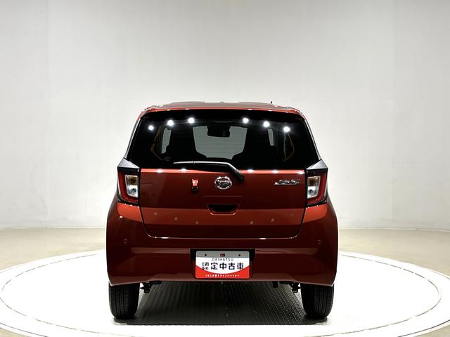 ミライースＸ　リミテッドＳＡIII　バックカメラ　電動格納ドアミラーＬＥＤヘッドランプ　セキュリティアラーム　コーナーセンサー　１４インチフルホイールキャップ　キーレスエントリー　電動格納式ドアミラー　ショツピングフック　マニュアルエアコン（広島県）の中古車
