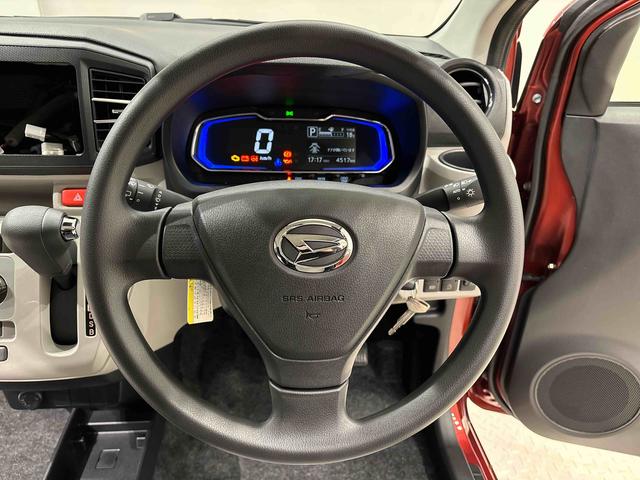 ミライースＸ　リミテッドＳＡIII　バックカメラ　電動格納ドアミラーＬＥＤヘッドランプ　セキュリティアラーム　コーナーセンサー　１４インチフルホイールキャップ　キーレスエントリー　電動格納式ドアミラー　ショツピングフック　マニュアルエアコン（広島県）の中古車