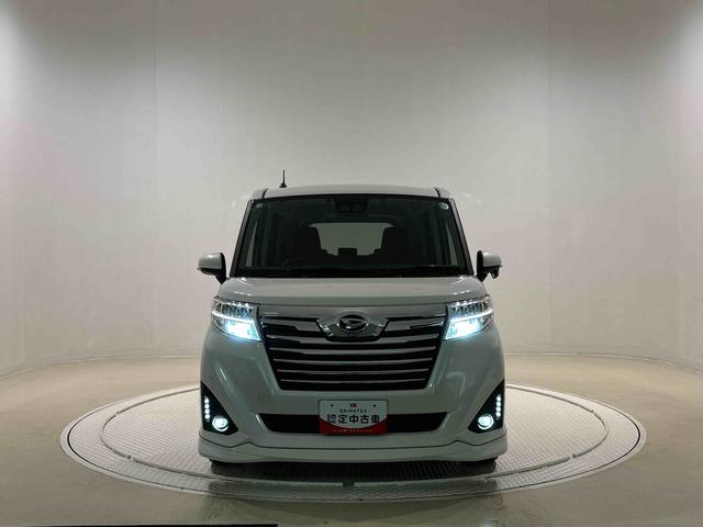 トールカスタムＧ　ターボ　ＳＡIII　ナビバックカメラ　ＥＴＣドラレコ　ＬＥＤヘッドランプ・フォグランプ　　１５インチアルミホイール　オートライト　プッシュボタンスタート　クルーズコントロール　　コーナーセンサー　パワースライドドア　キーフリーシステム（広島県）の中古車