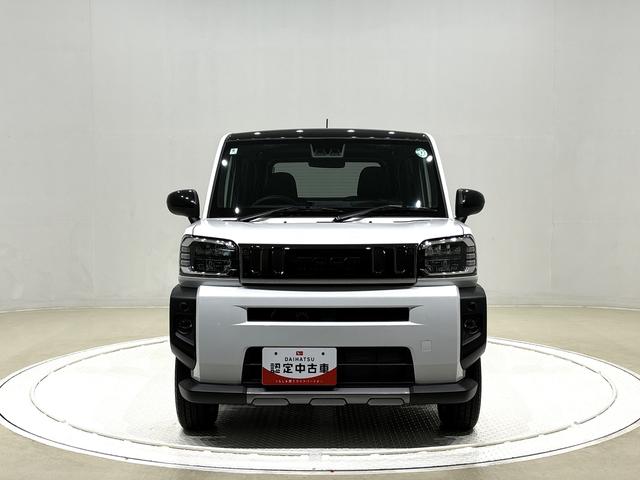 タフトＧターボ　ダーククロムベンチャー　電動パーキングブレーキスカイフィールトップ　ダークメッキパック　シルバーアンダーガーニッシュ　インテリアアクセント　ＬＥＤオートハイビーム＆フォグランプ　電動パーキングブレーキ　バックカメラ　アルミホイール（広島県）の中古車
