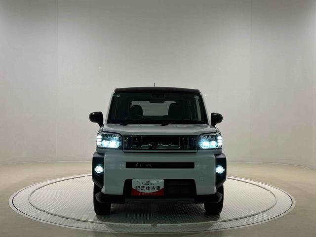 タフトＧターボ　ダーククロムベンチャー　電動パーキングブレーキスカイフィールトップ　ダークメッキパック　シルバーアンダーガーニッシュ　インテリアアクセント　ＬＥＤオートハイビーム＆フォグランプ　電動パーキングブレーキ　バックカメラ　アルミホイール（広島県）の中古車