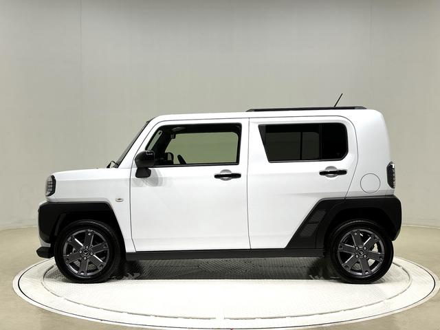タフトＧターボ　ダーククロムベンチャー　全車速追従機能付ＡＣＣ純正ナビ装着用アップグレードパック　１５インチアルミホイール　運転席・助手席シートヒーター　スーパーＵＶ＆ＩＲカットガラス　本革巻ステアリングホイール　本革巻シフトレバー　リバース連動リヤワイパー（広島県）の中古車