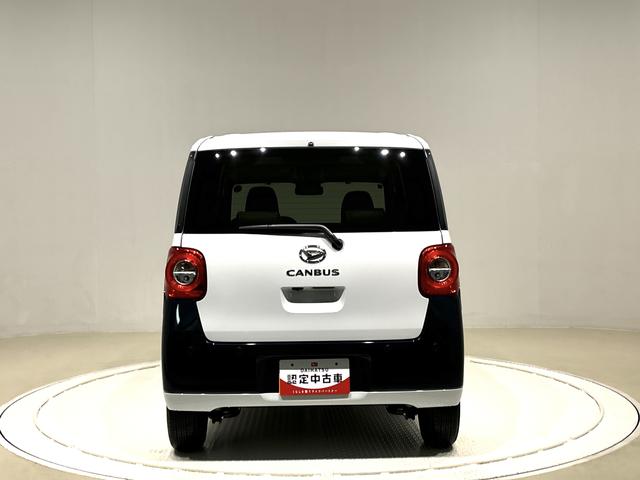 ムーヴキャンバスストライプスＧターボ　２ＷＤ　ＣＶＴ車　バックカメラＬＥＤヘッドランプ＆フォグランプ　両側電動スライドドア　オート電動格納ドアミラー　キーフリーシステム　運転席・助手席シートヒーター　ＳＲＳサイドエアバッグ＆カーテンシールドエアバッグ（広島県）の中古車