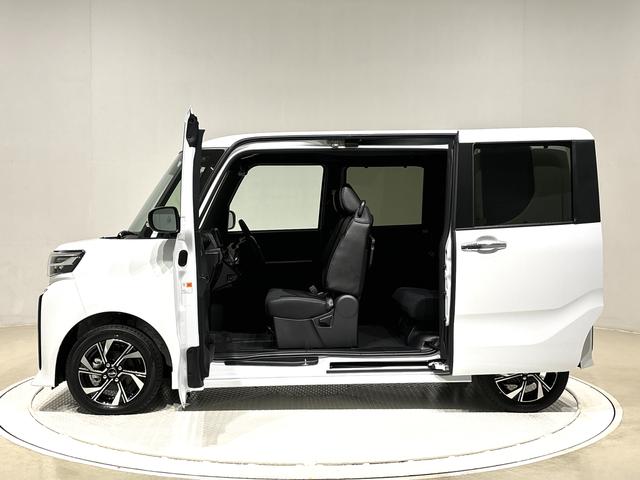 タントカスタムＸ　２ＷＤ　ＣＶＴ車　バックカメラＬＥＤヘッドランプ＆フォグランプ　両側電動スライドドア　運転席・助手席シートヒーター　キーフリーシステム　オート電動格納ドアミラー　ミラクルオープンドア　ＳＲＳサイドエアバッグ（広島県）の中古車