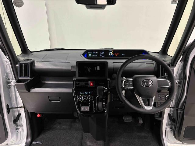 タントカスタムＲＳ　前席シートヒーター　全周囲カメラ　ターボ車ＬＥＤヘッドライト　ＬＥＤフォグランプ　オートブレーキホールド機能付き電動パーキングブレーキ　両側電動スライドドア　プッシュボタンスタート　ＳＲＳサイドエアバッグ　オーディオ操作用ステアリングスイッチ（広島県）の中古車