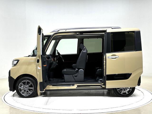 タントファンクロス　２ＷＤ　ＣＶＴ車　バックカメラＬＥＤヘッドランプ＆フォグランプ　ミラクルオープンドア　キーフリーシステム　両側電動スライドドア　運転席・助手席シートヒーター　ＳＲＳサイドエアバッグ＆カーテンシールドエアバッグ　電動格納ドアミラー（広島県）の中古車