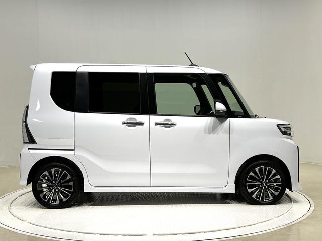 タントカスタムＲＳ　２ＷＤ　ＣＶＴ車　バックカメラＬＥＤヘッドランプ＆フォグランプ　ミラクルオープンドア　キーフリーシステム　両側電動スライドドア　運転席・助手席シートヒーター　ＳＲＳサイドエアバッグ＆カーテンシールドエアバッグ　電動格納ドアミラー（広島県）の中古車
