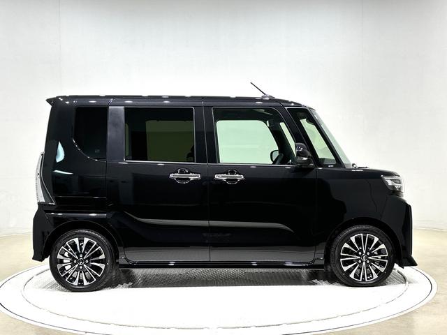 タントカスタムＲＳ　ターボ車　バックカメラ　前席シートヒーターＬＥＤヘッドライト　ＬＥＤフォグランプ　両側電動スライドドア　オートブレーキホールド機能付き電動パーキングブレーキ　前席シートヒーター　ＳＲＳサイドエアバッグ　オーディオ操作用ステアリングスイッチ（広島県）の中古車