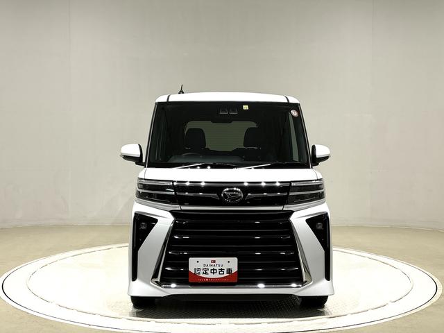 タントカスタムＲＳ　　ターボ付き　両側電動スライドドア　キーフリーステアリングスイッチ　バックカメラ　電動パーキングブレーキブレーキ　オートブレーキホールド機能　運転席・助手席シートヒーター　本革巻ステアリングホイール　運転席シートリフター　チルトステアリング（広島県）の中古車