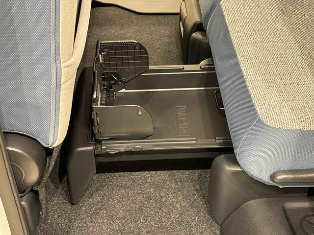 ムーヴキャンバスストライプスＧ　電動パーキングブレーキ　バックカメラＬＥＤオートライト・フォグランプ　電動パーキングブレーキ　プッシュボタンスタート　セキュリティアラーム　バックカメラ　両側パワースライドドアウエルカムオープン機能　オート電動格納式ドアミラー（広島県）の中古車