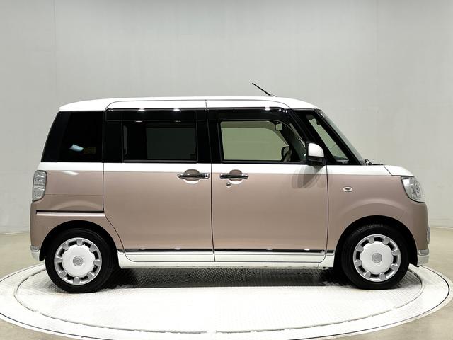 ムーヴキャンバスＧメイクアップ　ＳＡII　２ＷＤ　ＣＶＴ車　バックカメラ両側電動スライドドア　運転席シートヒーター　ＬＥＤヘッドランプ＆フォグランプ　カーナビゲーション＆連動タイプドライブレコーダー　ＳＲＳサイドエアバッグ　キーフリーシステム　オート電動格納ドアミラー（広島県）の中古車