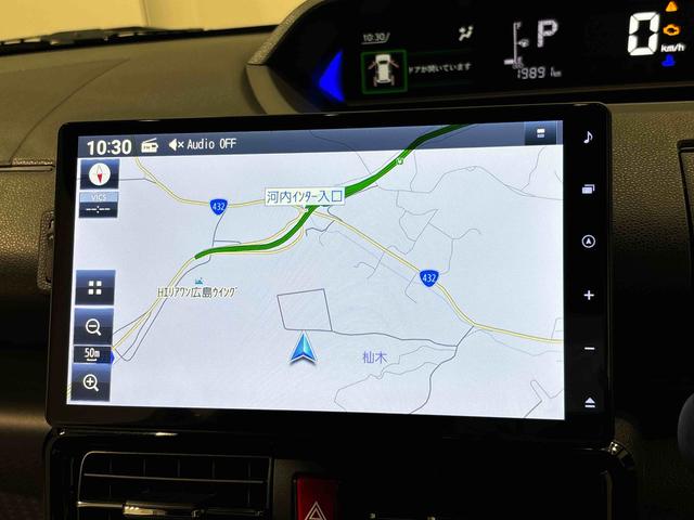 タントカスタムＲＳ　１０インチフルセグナビ　バックカメラ　ターボ車ドライブレコーダー　ＥＴＣ　両側電動スライドドア　オートブレーキホールド機能付き電動パーキングブレーキ　前席シートヒーター　ＳＲＳサイドエアバッグ　ＬＥＤヘッドライト　ＬＥＤフォグランプ（広島県）の中古車