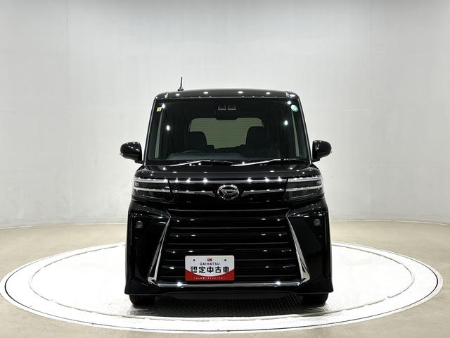 タントカスタムＲＳ　バックカメラ　シートバックテーブルＬＥＤオートライト　パワースライドドアウェルカムオープン機能　電動パーキングブレーキ　運転席助手席シートヒーター　アルミホイール　キーフリーシステム　　オート電動格納式ドアミラー（広島県）の中古車
