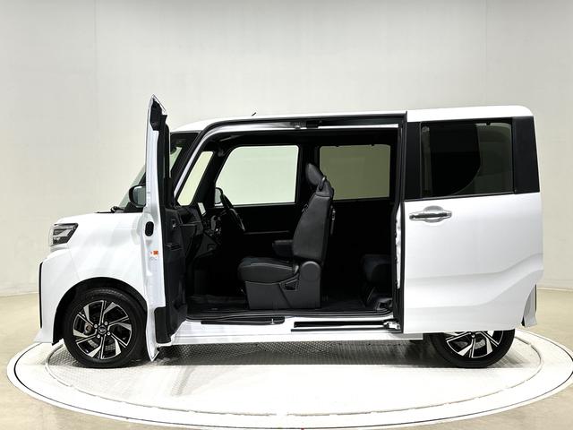 タントカスタムＸ　２ＷＤ　ＣＶＴ車　バックカメラミラクルオープンドア　９インチディスプレイオーディオ　キーフリーシステム　両側電動スライドドア　ＬＥＤヘッドランプ＆フォグランプ　オート電動格納ドアミラー　運転席・助手席シートヒーター（広島県）の中古車