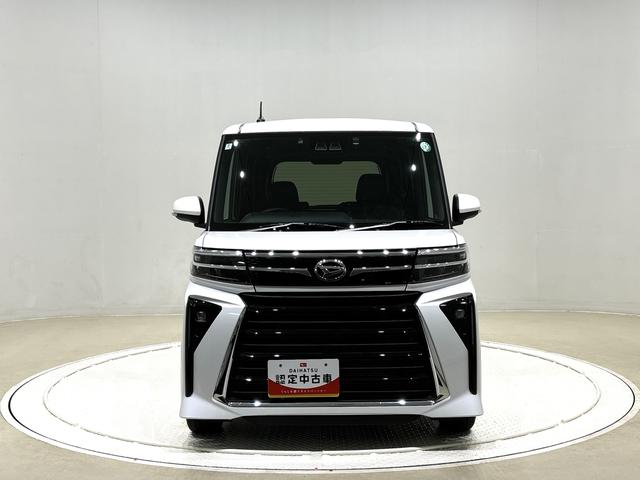 タントカスタムＲＳ　ナビゲーション　ドラレコ　ＥＴＣＬＥＤオートライト　パワースライドドアウェルカムオープン機能　電動パーキングブレーキ　運転席助手席シートヒーター　アルミホイール　キーフリーシステム　　オート電動格納式ドアミラー（広島県）の中古車