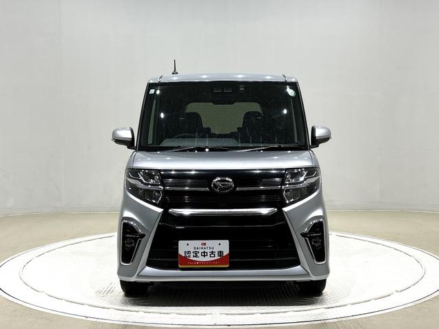 タントカスタムＲＳ　ナビ　バックカメラ　ＥＴＣＬＥＤオートライト　パワースライドドアウェルカムオープン機能　運転席ロングスライドシ−ト　助手席ロングスライド　助手席イージークローザー　運転席助手席シートヒーター　１５インチアルミホイール（広島県）の中古車