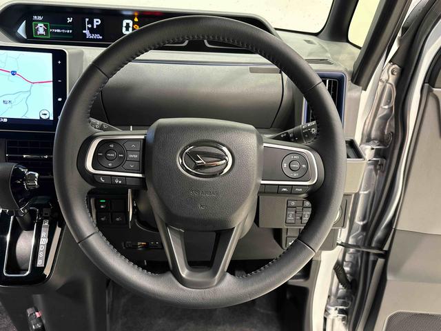 タントカスタムＲＳ　ナビ　バックカメラ　ＥＴＣＬＥＤオートライト　パワースライドドアウェルカムオープン機能　運転席ロングスライドシ−ト　助手席ロングスライド　助手席イージークローザー　運転席助手席シートヒーター　１５インチアルミホイール（広島県）の中古車