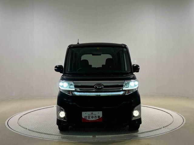 タントカスタムＲＳ　ＳＡナビ　ＥＴＣ　ＬＥＤオートライト　ＬＥＤフォグランプ　両側パワースライドドア　オート電動格納式ドアミラー　　アルミホイール　キーフリーシステム（広島県）の中古車