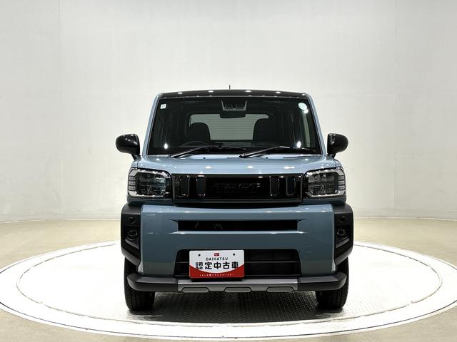 タフトＧターボ　ダーククロムベンチャー　前席シートヒーターＢカメラＬＥＤヘッドライト　ＬＥＤフォグランプ　オートライト　オートハイビーム　電動パーキング　ホールド機能　キーフリー　スタートボタン　バックカメラ　クルーズコントロール　シートヒーター　オートエアコン（広島県）の中古車