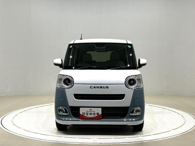 ムーヴキャンバスストライプスＧ　両側電動スライドドア　電動パーキングブレーキ純正ナビ装着用アップグレードパック　フルＬＥＤヘッドランプ　運転席・助手席シートヒーター　３６０°スーパーＵＶ＆ＩＲカットガラス　ホッとカップホルダー　置きラクボックス　オートブレーキホールド機能（広島県）の中古車