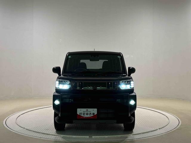 タフトＧダーククロムベンチャー　バックカメラ　前席シート−ヒータースカイフィールトップ　クロムパック　メッキパック　シルバーアンダーガーニッシュ　インテリアアクセント　ＬＥＤオートハイビーム＆フォグランプ　電動パーキングブレーキ　バックカメラ　アルミホイール（広島県）の中古車