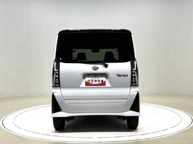 タントカスタムＲＳ　２ＷＤ　ＣＶＴ車　パノラマモニターカメラミラクルオープンドア　キーフリーシステム　両側電動スライドドア　オート電動格納ドアミラー　運転席・助手席シートヒーター　ＬＥＤヘッドランプ＆フォグランプ　電動パーキングブレーキ（広島県）の中古車
