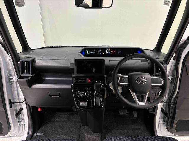 タントカスタムＲＳ　２ＷＤ　ＣＶＴ車　パノラマモニターカメラミラクルオープンドア　キーフリーシステム　両側電動スライドドア　オート電動格納ドアミラー　運転席・助手席シートヒーター　ＬＥＤヘッドランプ＆フォグランプ　電動パーキングブレーキ（広島県）の中古車