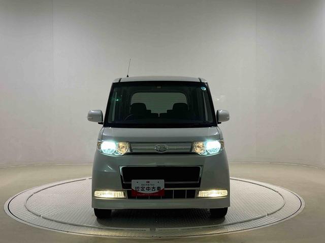 タントカスタムＸ　　カーナビ　左側スライドドア　４ＷＤオートエアコン　純正アルミホイール　キーフリー　トップシェイドガラス　フォグランプ　サイドミラーターンレンズ　ウレタンステアリングホイール（広島県）の中古車