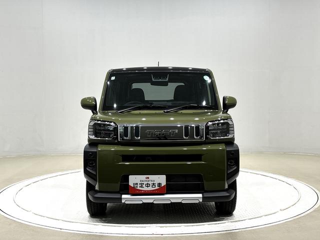タフトＧターボ　クロムベンチャー　バックカメラスカイフィールトップ　クロムパック　メッキパック　シルバーアンダーガーニッシュ　インテリアアクセント　ＬＥＤオートハイビーム＆フォグランプ　電動パーキングブレーキ　バックカメラ　アルミホイール（広島県）の中古車