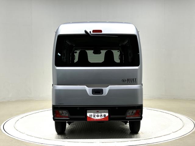ハイゼットカーゴＤＸ　　２ＷＤ　　ＣＶＴ　　キーレスエントリーハロゲンヘッドランプ　トップシェイドガラス　荷室ランプ　コーナーセンサー　ＡＭ・ＦＭラジオ　テンパータイヤ（広島県）の中古車
