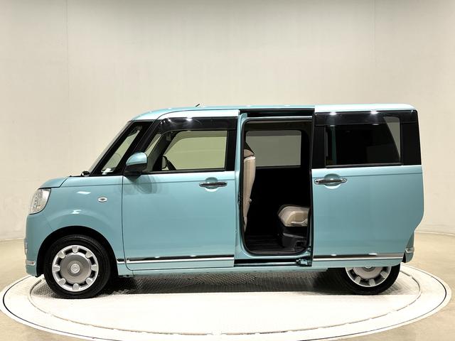 ムーヴキャンバスＧメイクアップリミテッド　ＳＡIII　２ＷＤ　ＣＶＴ車パノラマモニターカメラ　純正カーナビゲーション＆連動タイプドライブレコーダー　キーフリーシステム　オート格納式電動ドアミラー　両側電動スライドドア　ＬＥＤヘッドランプ＆フォグランプ（広島県）の中古車