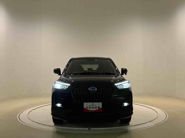 ロッキープレミアムＧ　ＨＥＶ　バックカメラ　前席シートヒーター付ＬＥＤヘッドライト　ＬＥＤフォグランプ　１７インチアルミホイール　メッキドアアウターハンドル　本革巻きステアリングホイール　アダプティブルクルーズコントロール　ＳＲＳサイドエアバッグ（広島県）の中古車