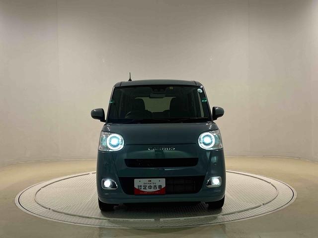 ムーヴキャンバスセオリーＧターボＬＥＤオートライト・フォグランプ　電動パーキングブレーキ　プッシュボタンスタート　セキュリティアラーム　バックカメラ　両側パワースライドドアウエルカムオープン機能　オート電動格納式ドアミラー（広島県）の中古車