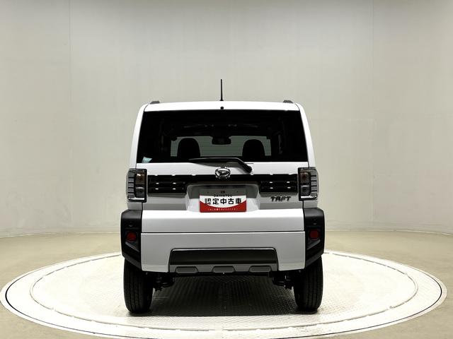 タフトＧターボ　ダーククロムベンチャー純正ナビ装着用アップグレードパック　運転席・助手席シートヒーター　本革巻ステアリングホイール　本革巻シフトレバー　リバース連動リヤワイパー　運転席シートリフター　チルトステアリング　キーフリー（広島県）の中古車