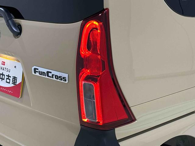 タントファンクロスターボＬＥＤオートライト　パワースライドドアウェルカムオープン機能　電動パーキングブレーキ　運転席助手席シートヒーター　アルミホイール　キーフリーシステム　　オート電動格納式ドアミラー（広島県）の中古車