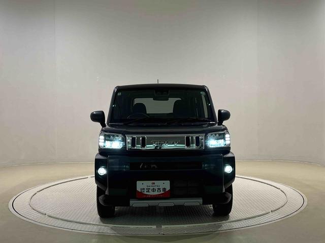 タフトＧターボ　クロムベンチャー　　ＣＶＴ　　電子パーキングスカイフィールトップ　クロムパック　メッキパック　シルバーアンダーガーニッシュ　インテリアアクセント　ＬＥＤオートハイビーム＆フォグランプ　電動パーキングブレーキ　バックカメラ　アルミホイール（広島県）の中古車
