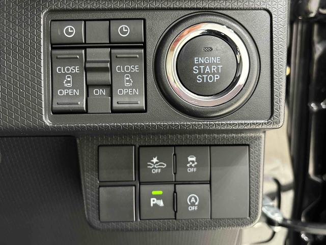 タントカスタムＲＳ　ステアリングスイッチ　バックカメラＬＥＤオートライト　パワースライドドアウェルカムオープン機能　電動パーキングブレーキ　運転席助手席シートヒーター　アルミホイール　キーフリーシステム　　オート電動格納式ドアミラー　オートハイビーム（広島県）の中古車