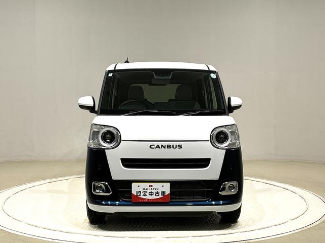 ムーヴキャンバスストライプスＧターボ　２ＷＤ　ＣＶＴ車ＬＥＤヘッドランプ＆フォグランプ　アダプティブクルーズコントロール　両側電動スライドドア　キーフリーシステム　オート格納式電動ドアミラー　運転席・助手席シートヒーター　バックカメラ（広島県）の中古車