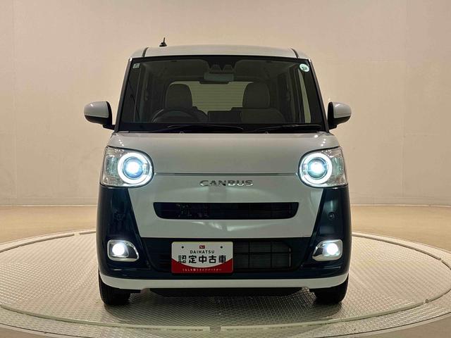 ムーヴキャンバスストライプスＧターボ　２ＷＤ　ＣＶＴ車ＬＥＤヘッドランプ＆フォグランプ　アダプティブクルーズコントロール　両側電動スライドドア　キーフリーシステム　オート格納式電動ドアミラー　運転席・助手席シートヒーター　バックカメラ（広島県）の中古車